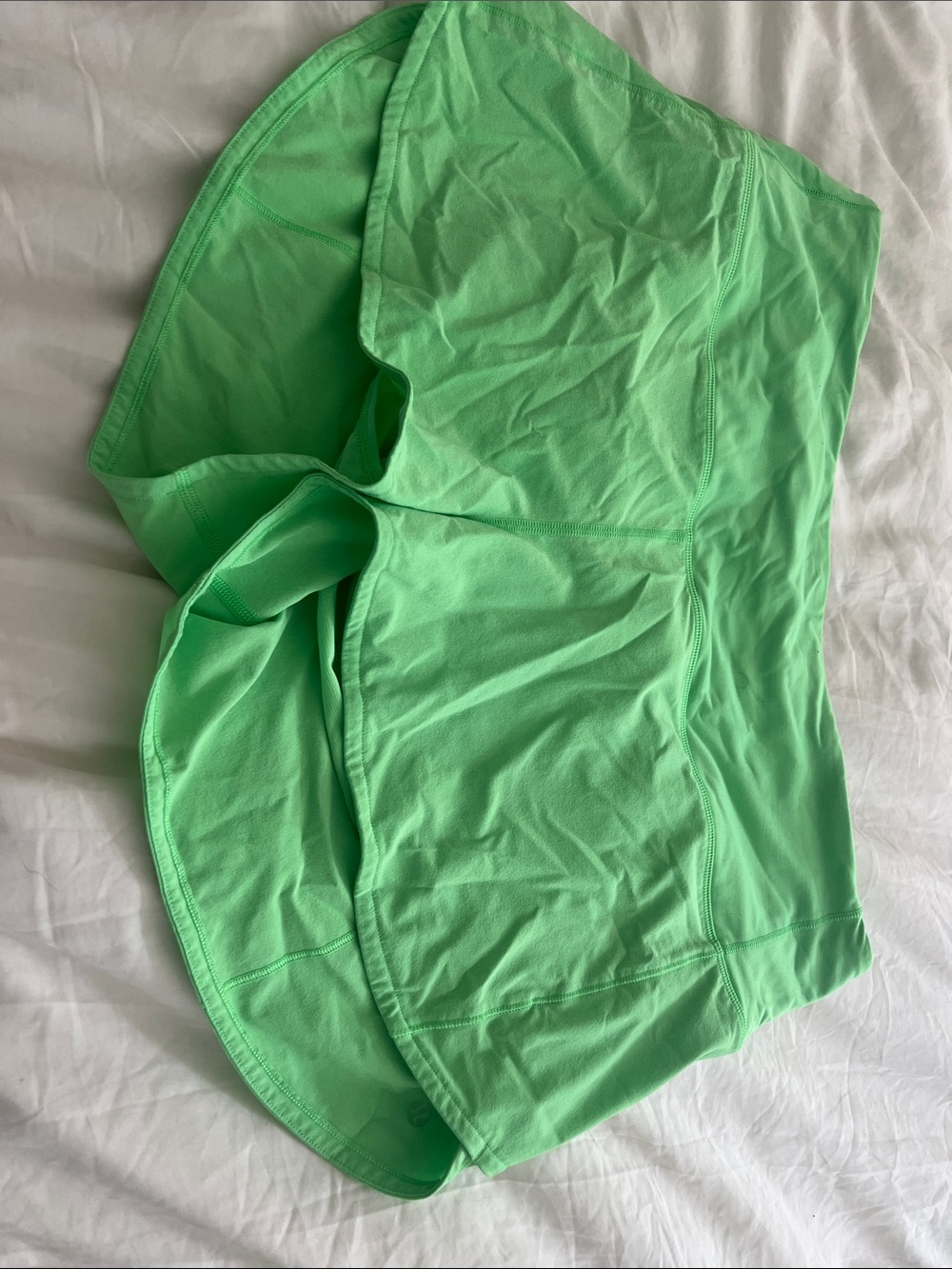 Lululemon' Bright Green Athletic Shorts